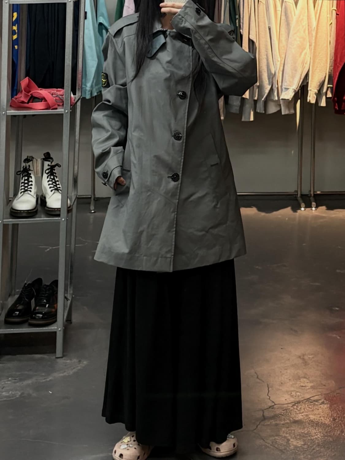 스톤아일랜드 다비드 tc 와펜 코트 A3817 상품이미지1