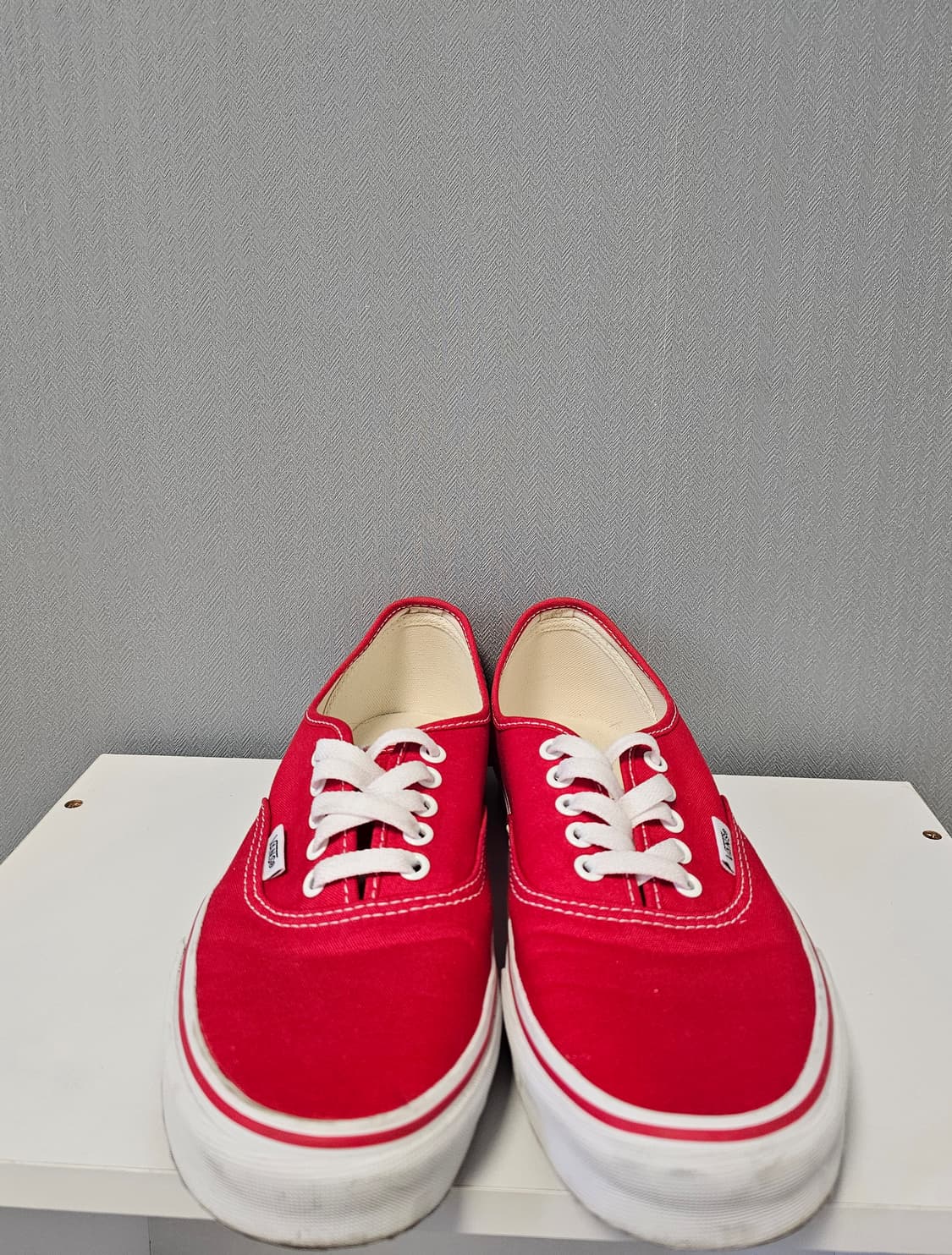 반스 어센틱 레드 스니커즈 캔버스화 275 상품이미지2