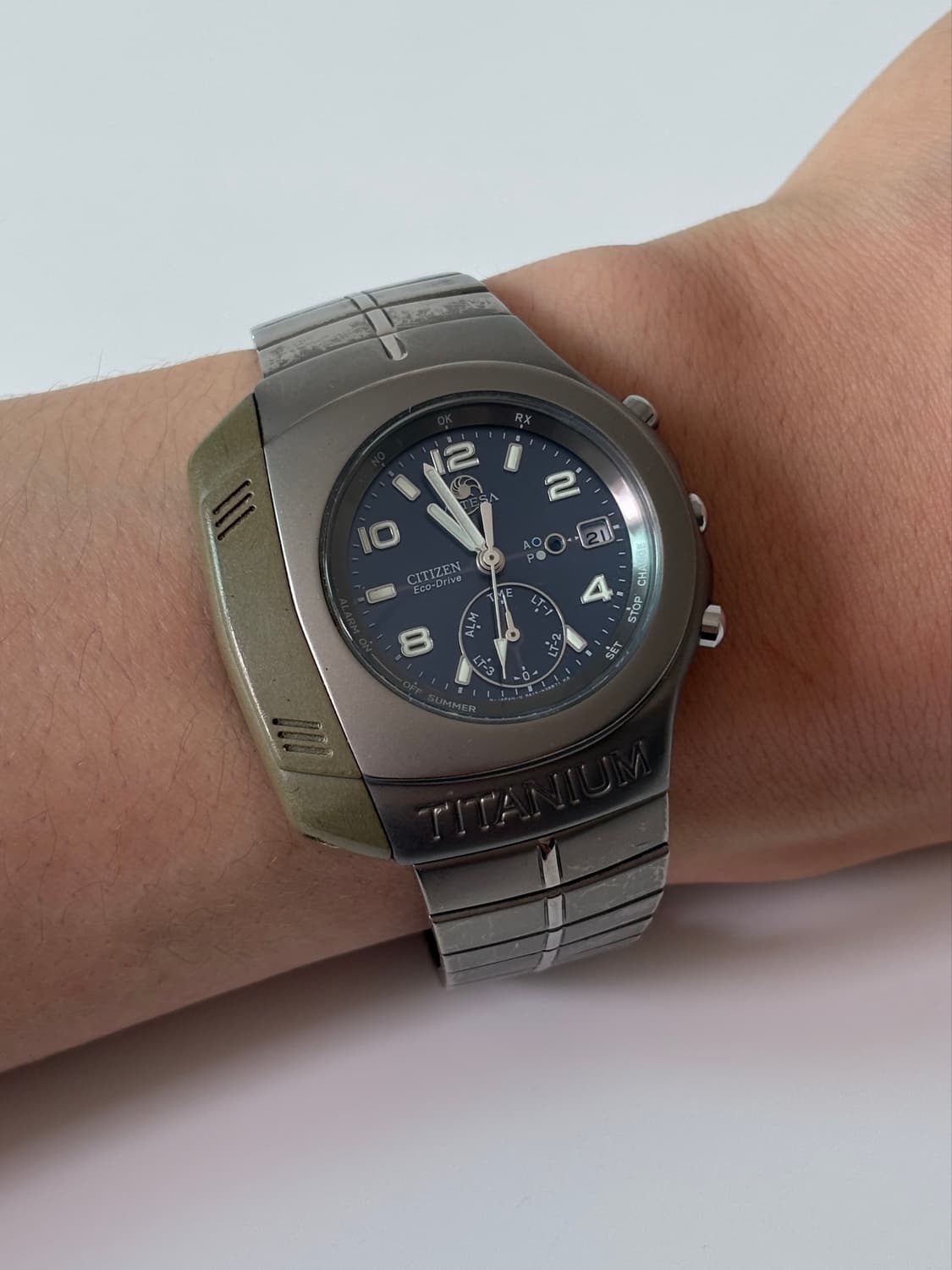 2000s Attesa Eco-Drive titanuim Quartz 상품이미지1