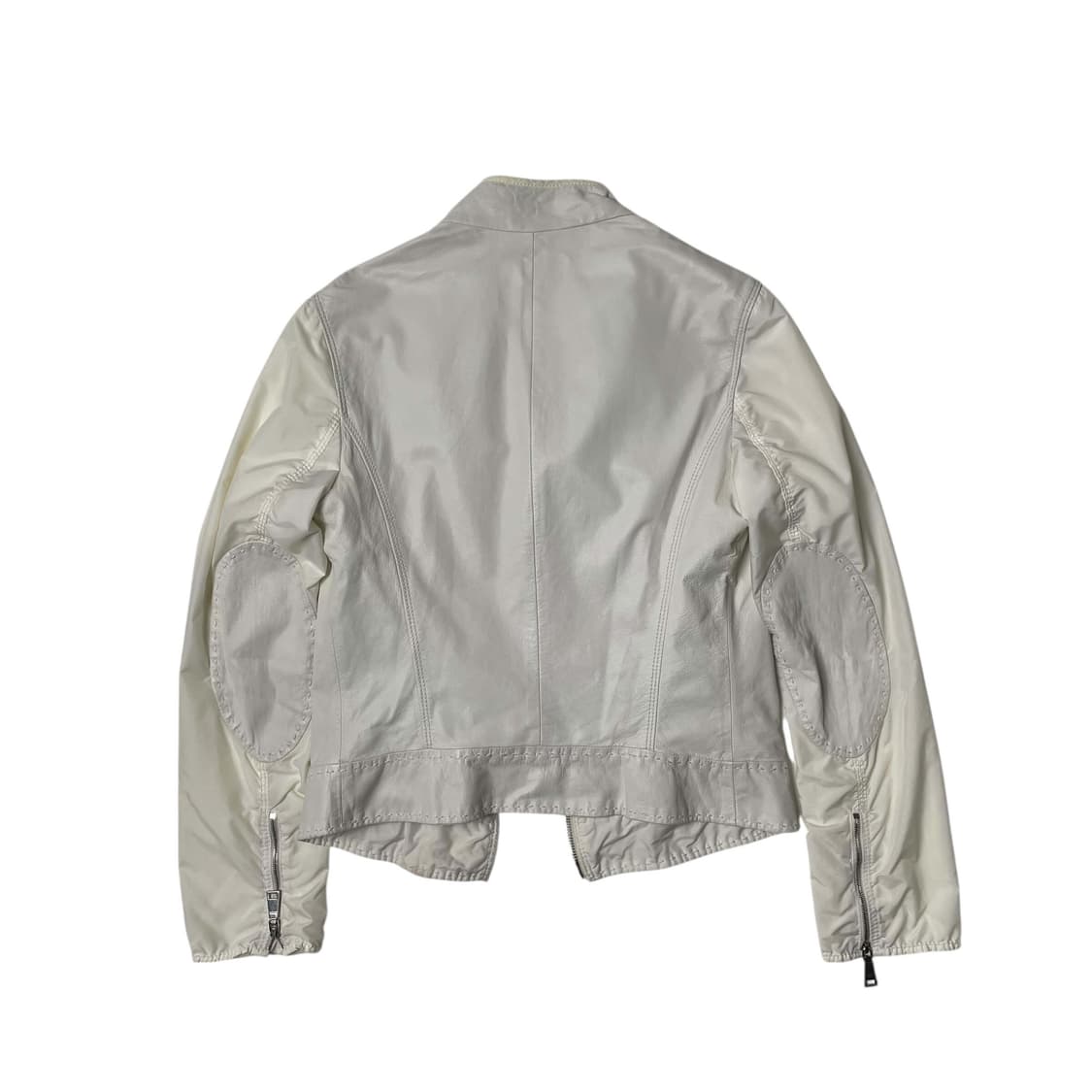 Emporio armani 나일론 레더 스티치 포인트 자켓 상품이미지6