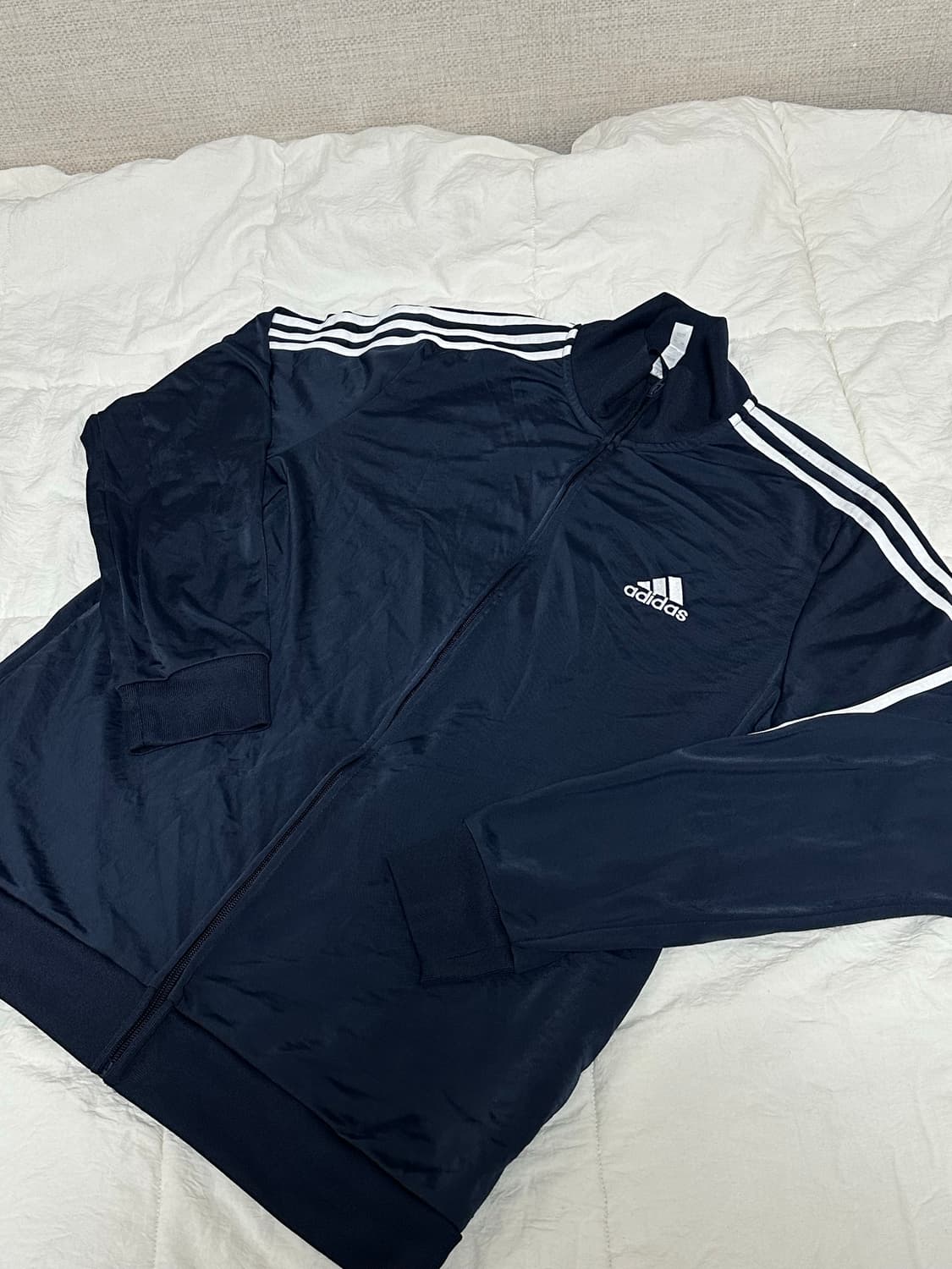 아디다스 네이비 져지 트랙탑 라지 상품이미지1