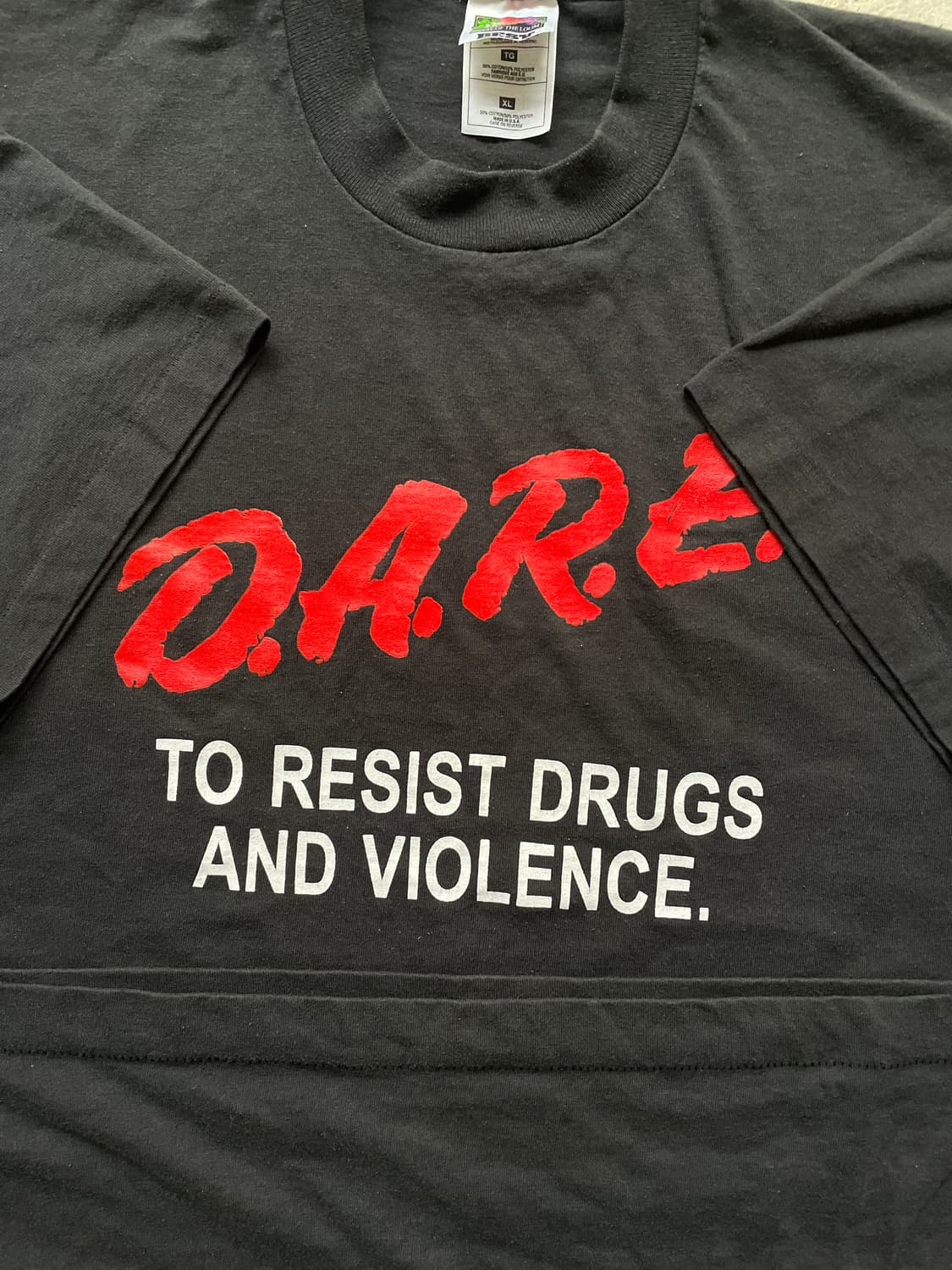 90s D.A.R.E. Single Stitch 50/50 T-shirt 상품이미지6