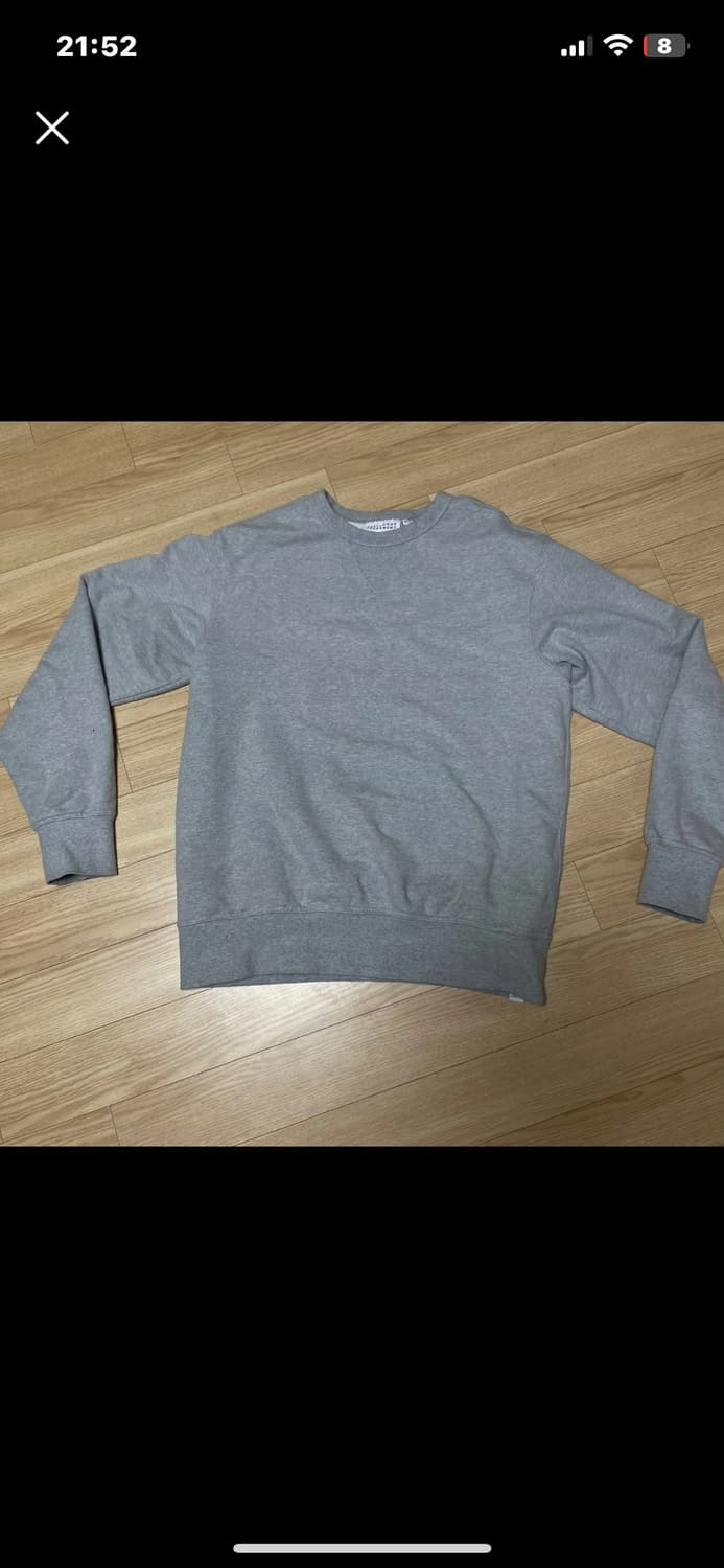 이스트로그 맨투맨 M 회색(그레이),검정(블랙) 상품이미지2