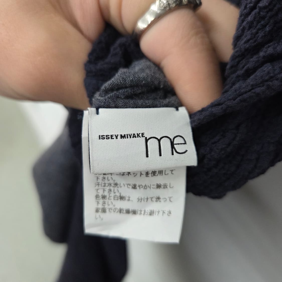 이세이미야케 블랙/그레이 믹스 롱 원피스 여F 상품이미지4