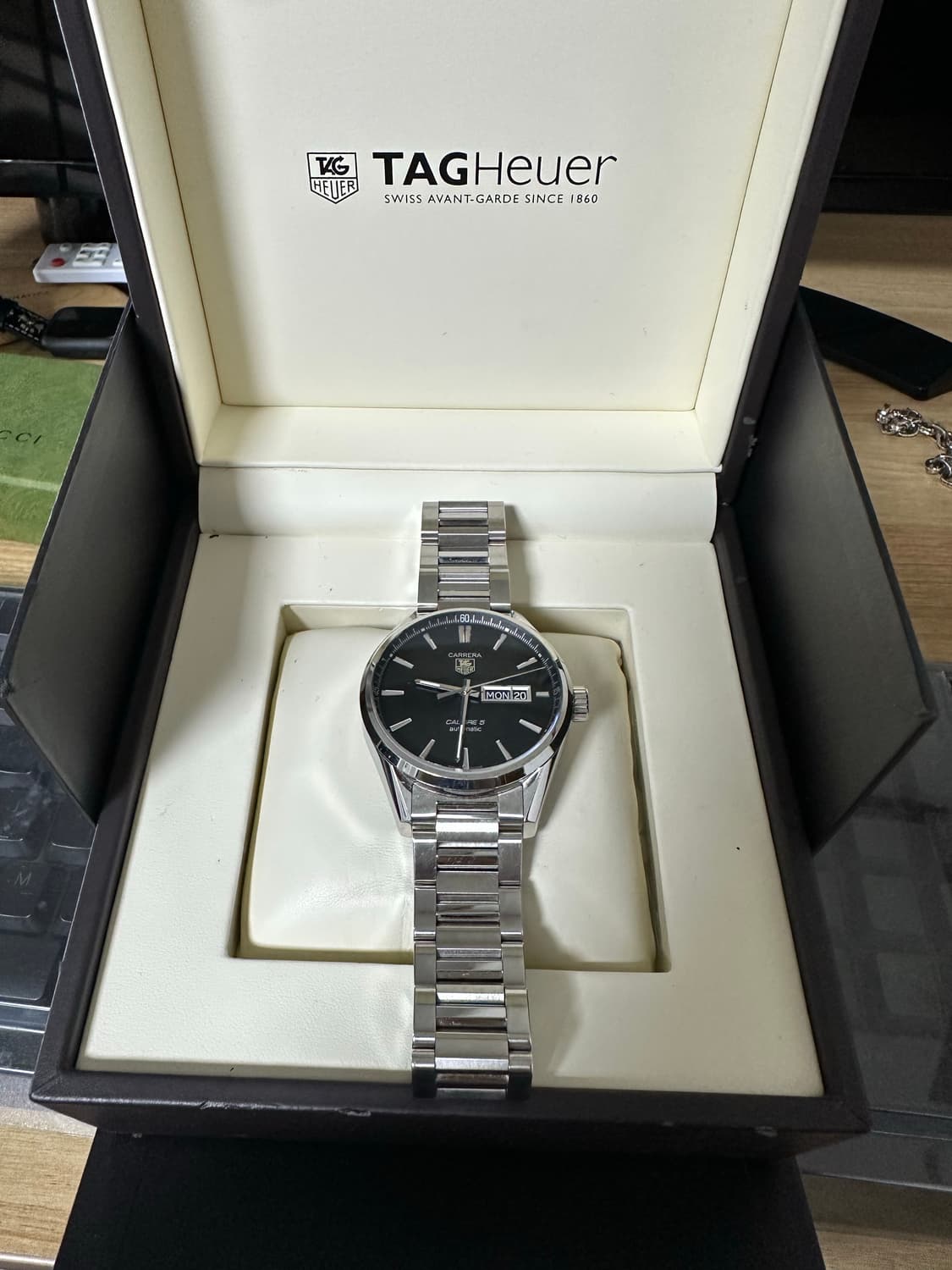 태그호이어 까레라 검판 상품이미지1