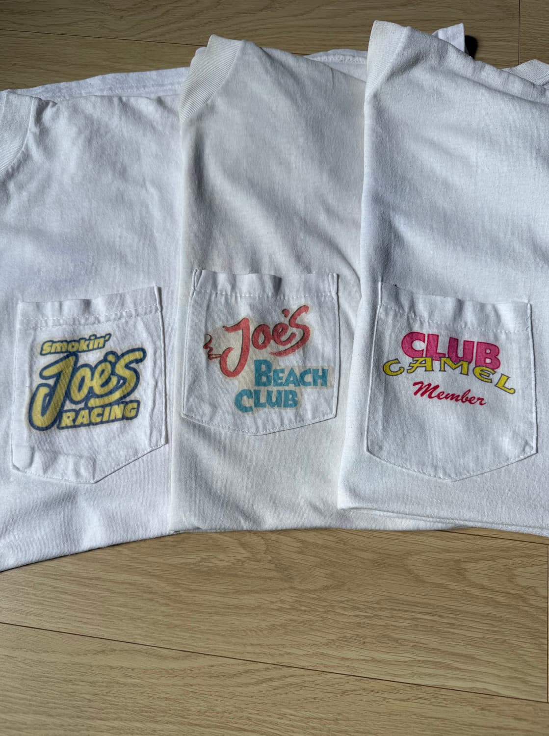 카멜 90s Camel 클럽 멤버스 프로모 빈티지 포켓 티셔츠 상품이미지1