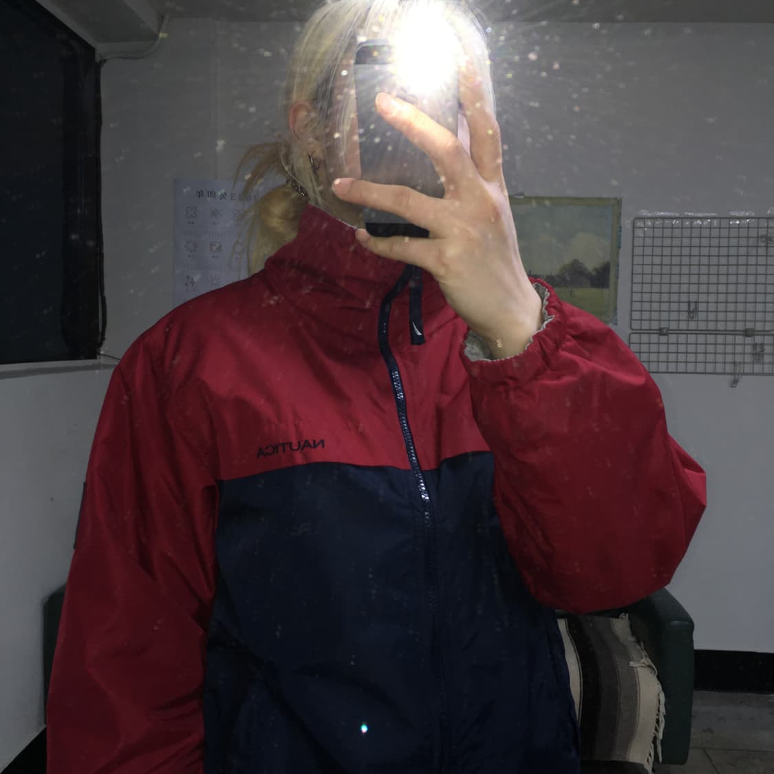 투티/0134 NAUTICA 리버시블 트랙 집업 후리스 바람막이 상품이미지1