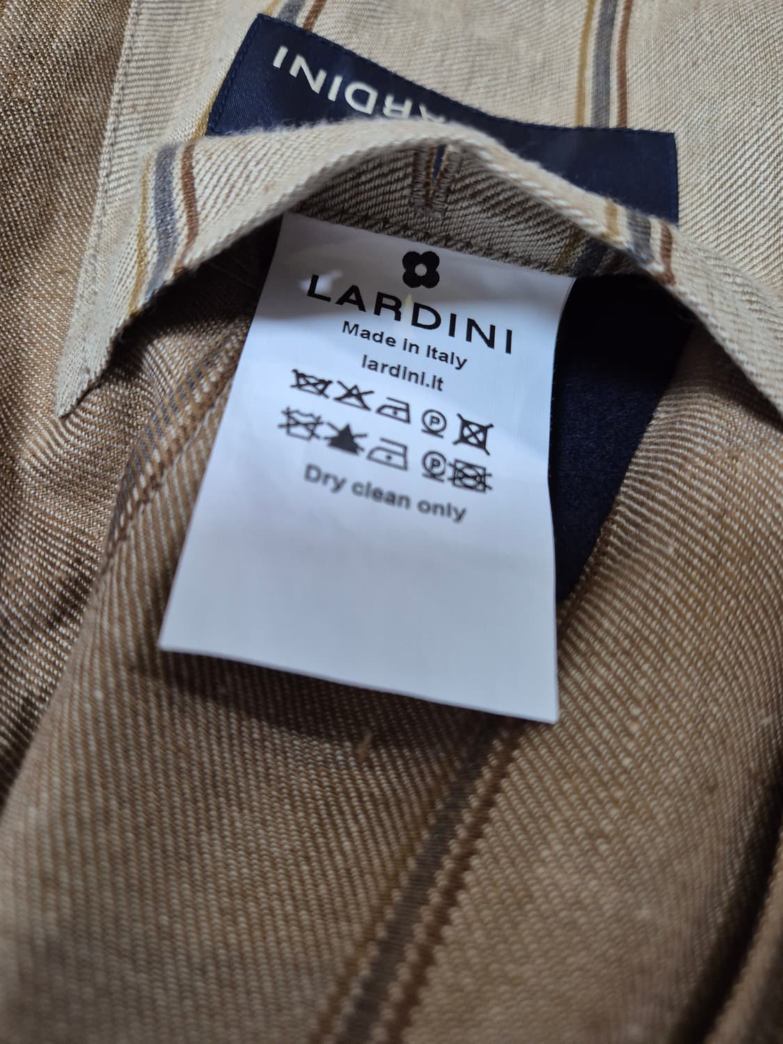라르디니 린넨 자켓/50 상품이미지8