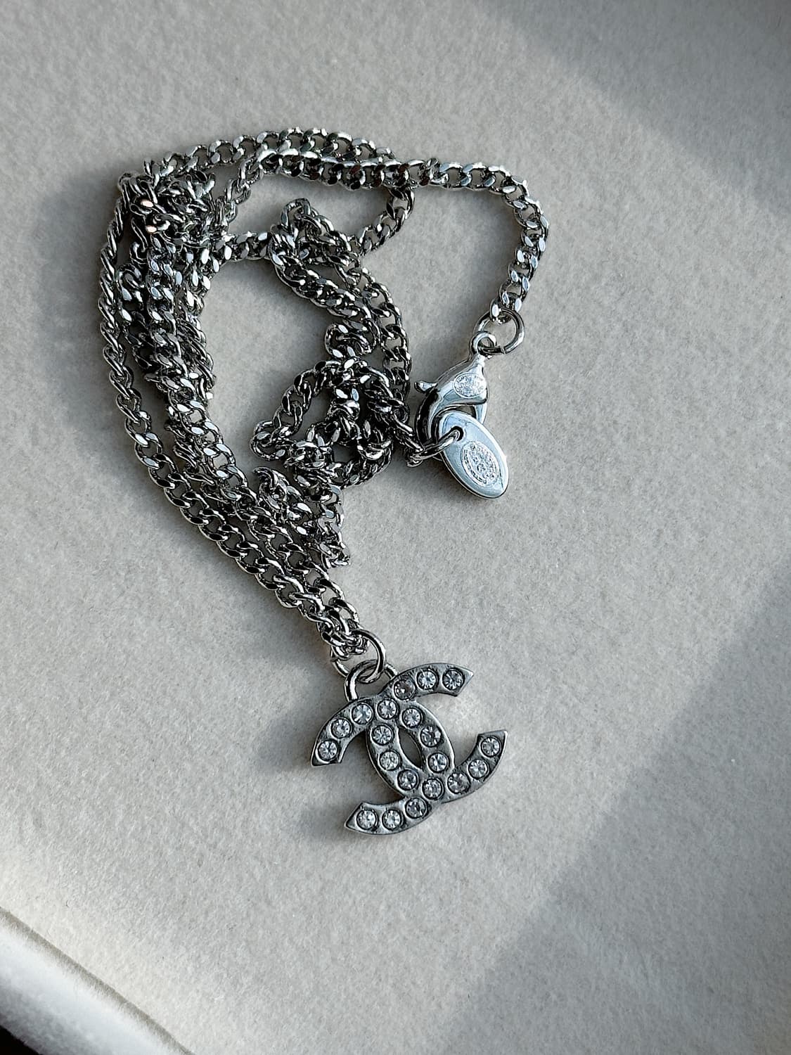 샤넬 크리스탈 팬던트 목걸이 상품이미지1