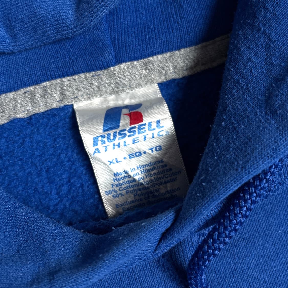러셀애슬레틱 블루 후드티 상품이미지5