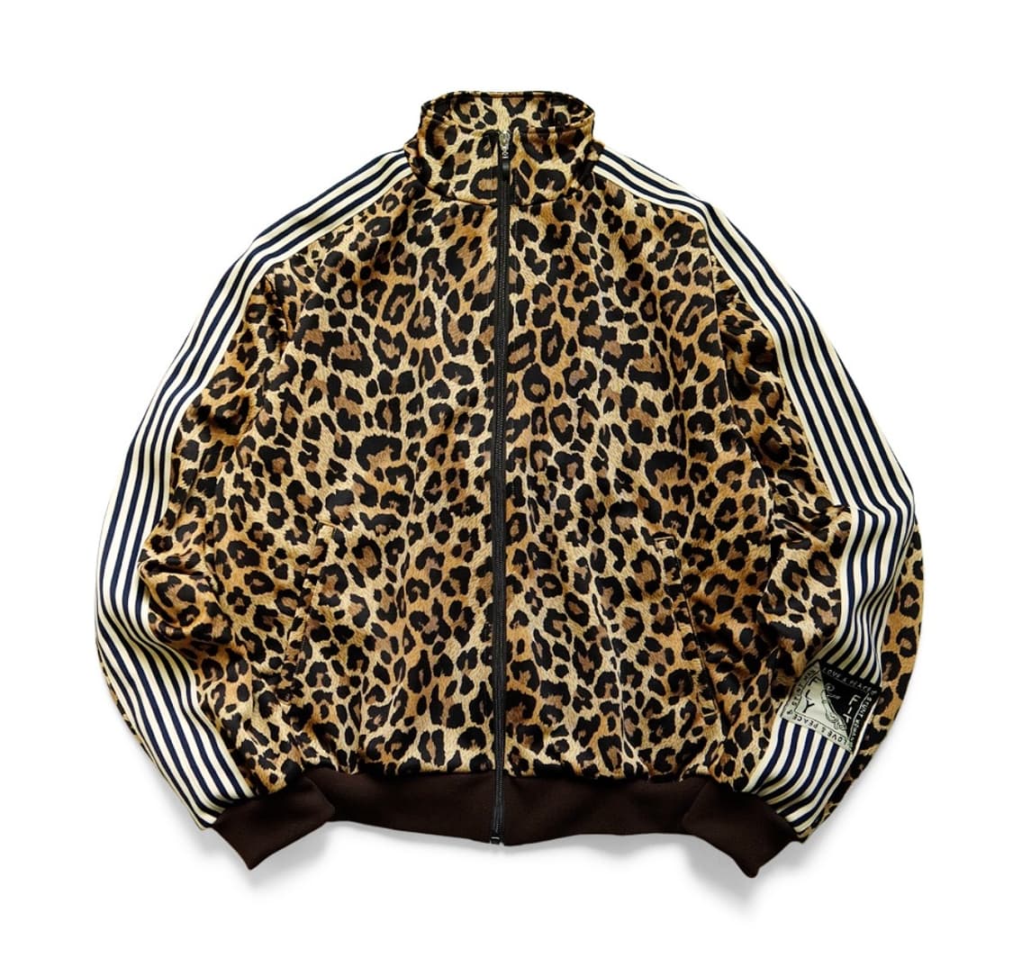 3) 캐피탈 스무스 저지 레오파드 스턴트맨 앤 우먼 트랙 자켓 호피 상품이미지1