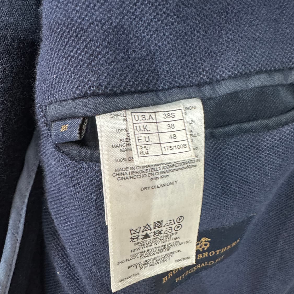 브룩스브라더스 블레이저 자켓 38 상품이미지4