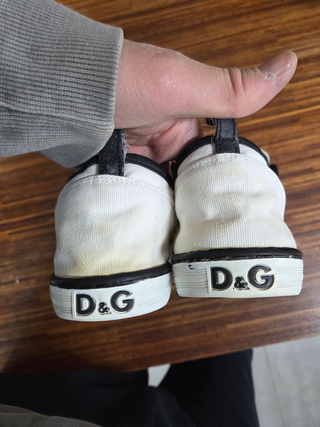 돌체앤가바나 코튼 스니커즈 260 265 상품이미지4