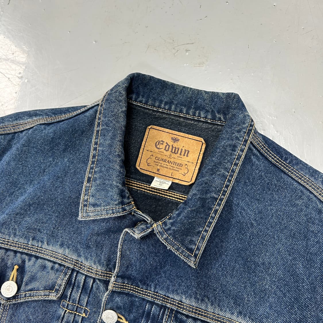 에드윈 지쟌 3세대 트러커 자켓  상품이미지7