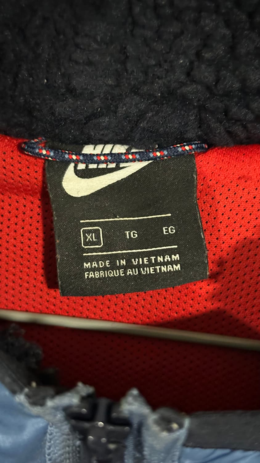 나이키 NSW 헤리티지 옵시디언 블랙 자켓 XL 상품이미지2