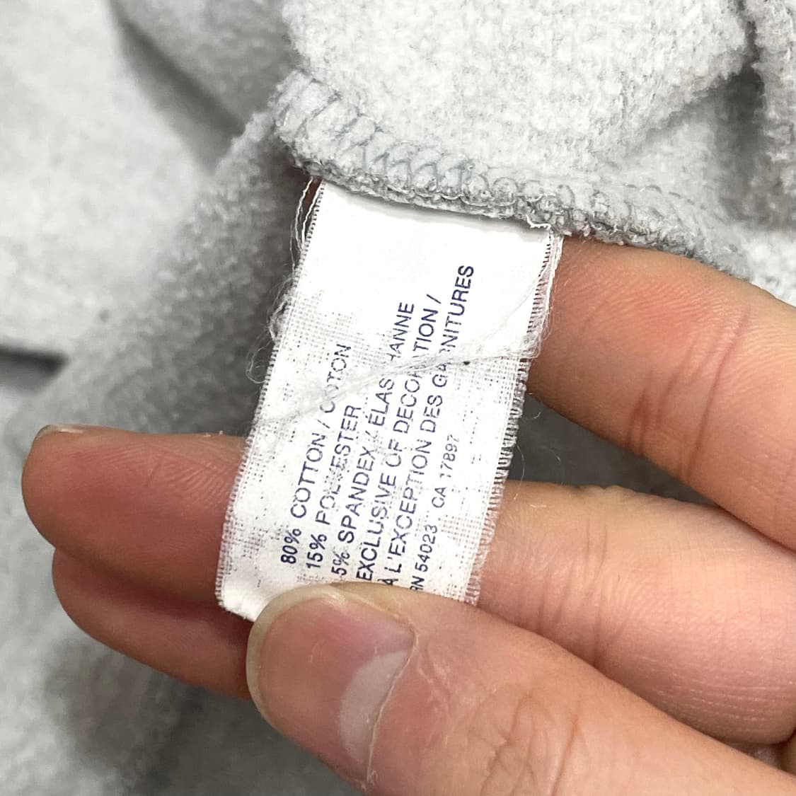 갭 스펠로고 그레이 후드티셔츠 여성M 상품이미지6