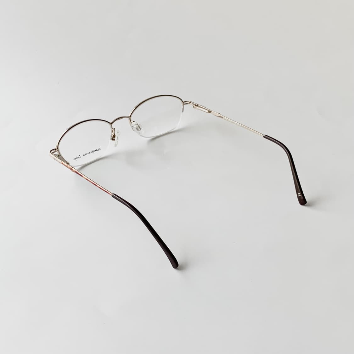 886 마블호피 데드스탁 빈티지안경 반무테 초경량 클래식 픽키 상품이미지5
