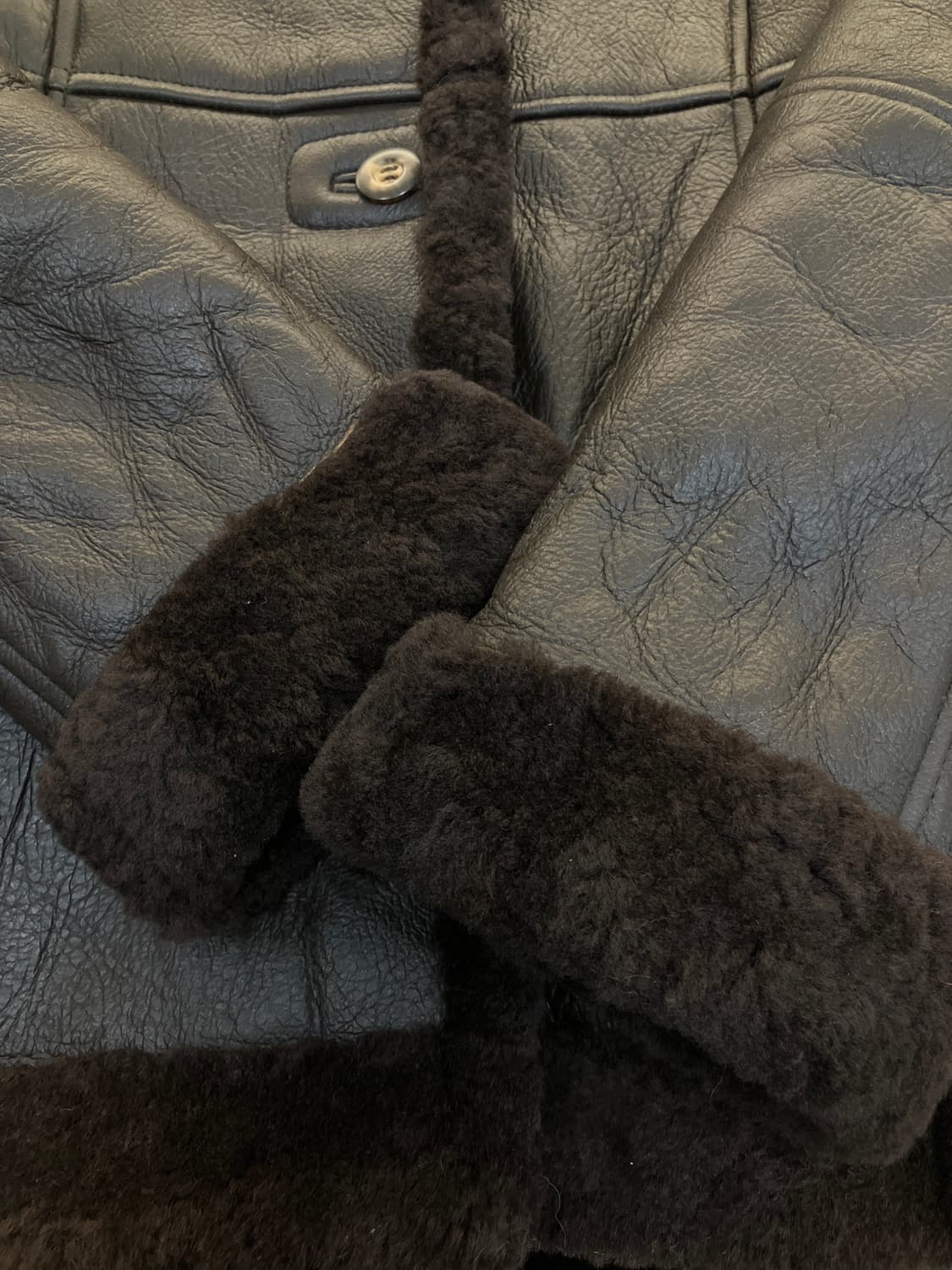 VTG 빈티지 무스탕 가죽 자켓 상품이미지4