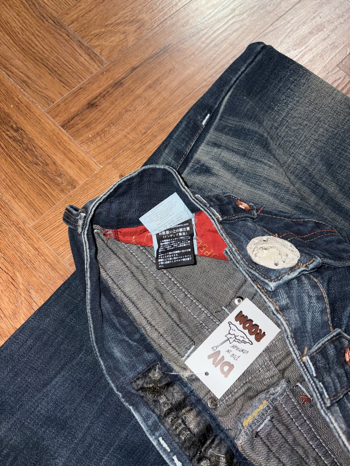 레드페퍼 부츠컷 로우라이즈 데님팬츠 상품이미지10