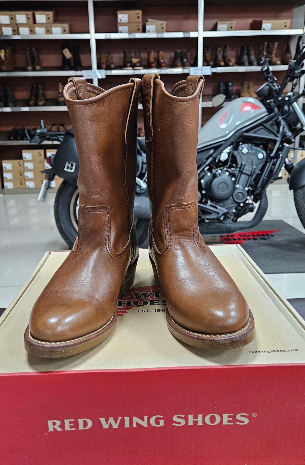 레드윙 11인치 페코스 클래식 풀온 부츠, 1155, US8EE 상품이미지9