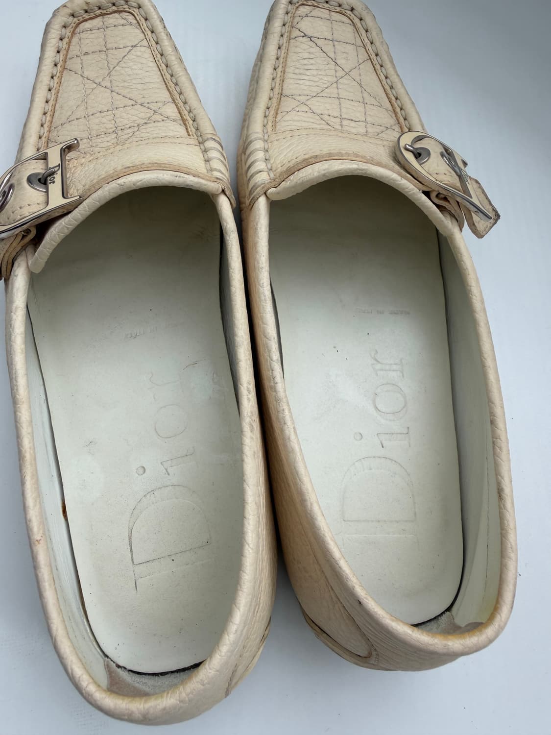 정품) 디올 여성 레더 로퍼 슈즈 36.5 상품이미지7