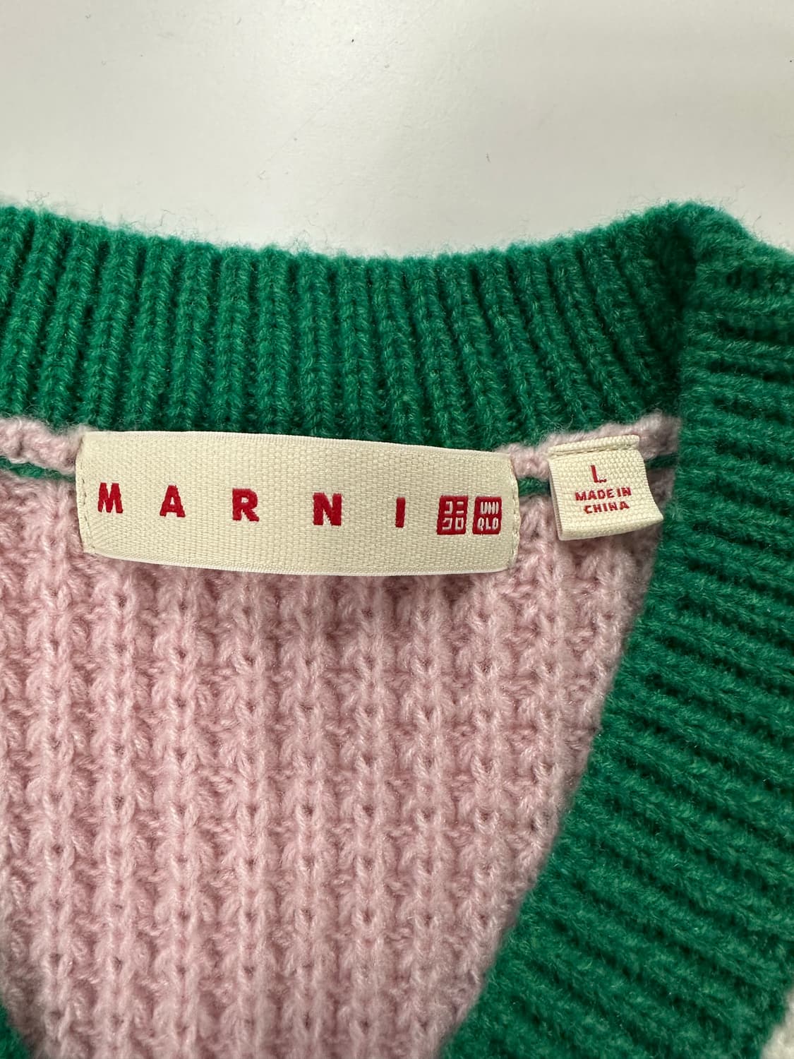 마르니x유니클로 니트 베스트 상품이미지4