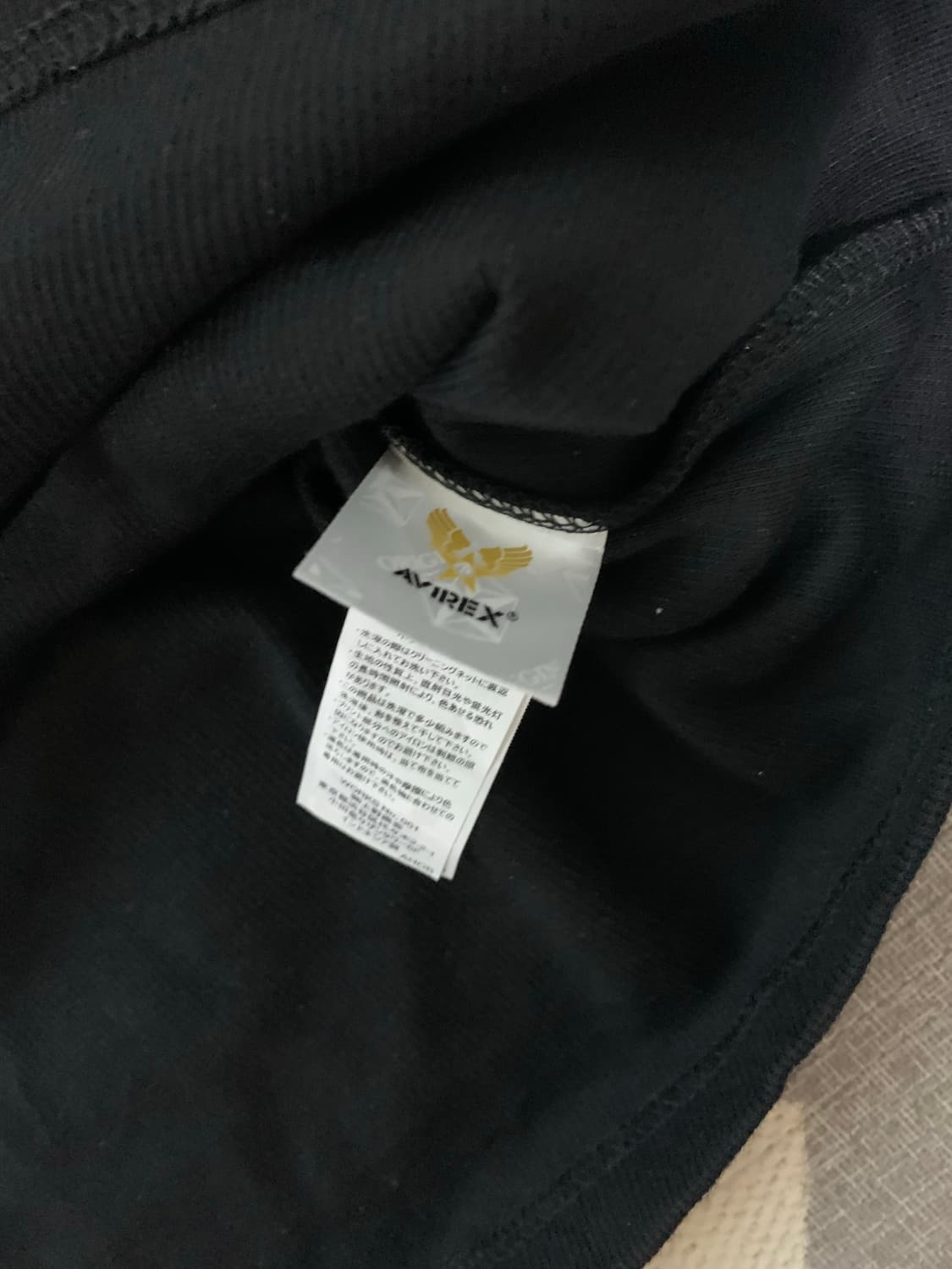 아비렉스 헨리넥 티셔츠 상품이미지3