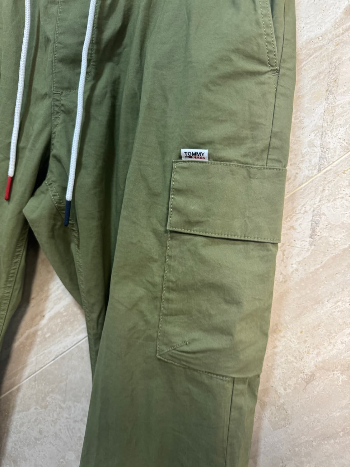 [정품] 타미힐피거 올리브 조거팬츠 xl(매장구매가 218000) 상품이미지3