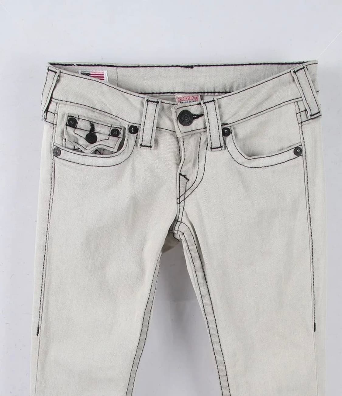 트루릴리젼 로우웨스트 화이트진  상품이미지2