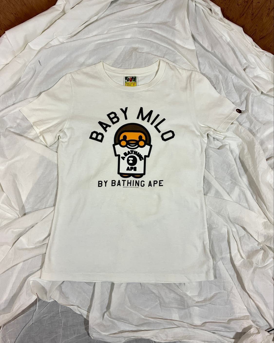 베이프 베이비 마일로 2000s 화이트 By Bathing Ape 레이디 상품이미지1