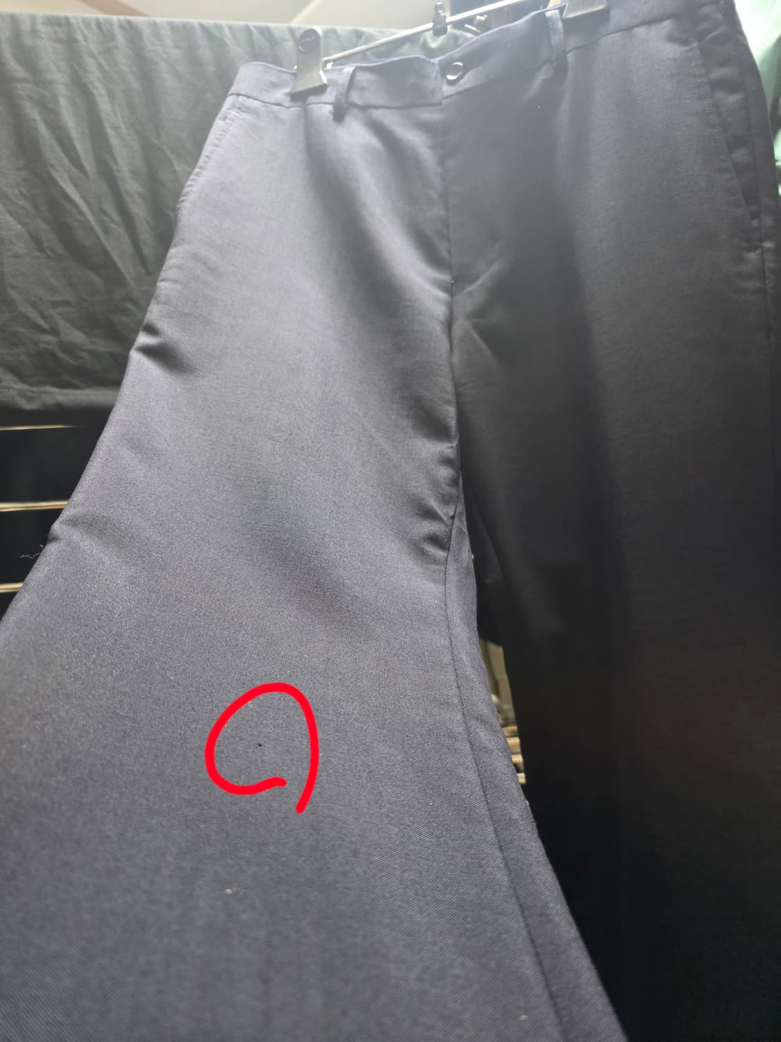 꼼데가르송 옴므 네이비 슬랙스 30 상품이미지9