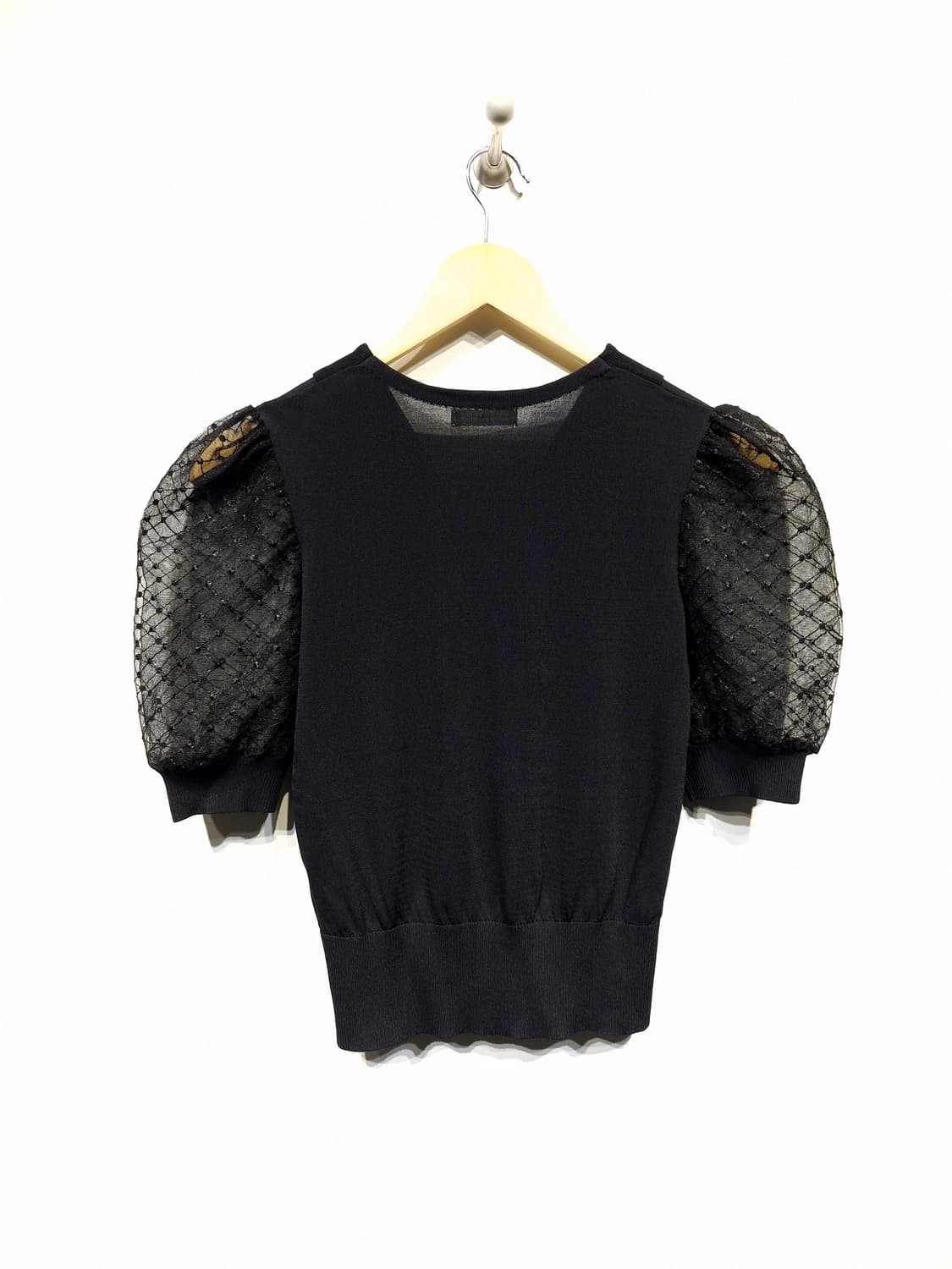 잇 미샤 it MICHAA 퍼프 슬리브 카라 니트_55 상품이미지2