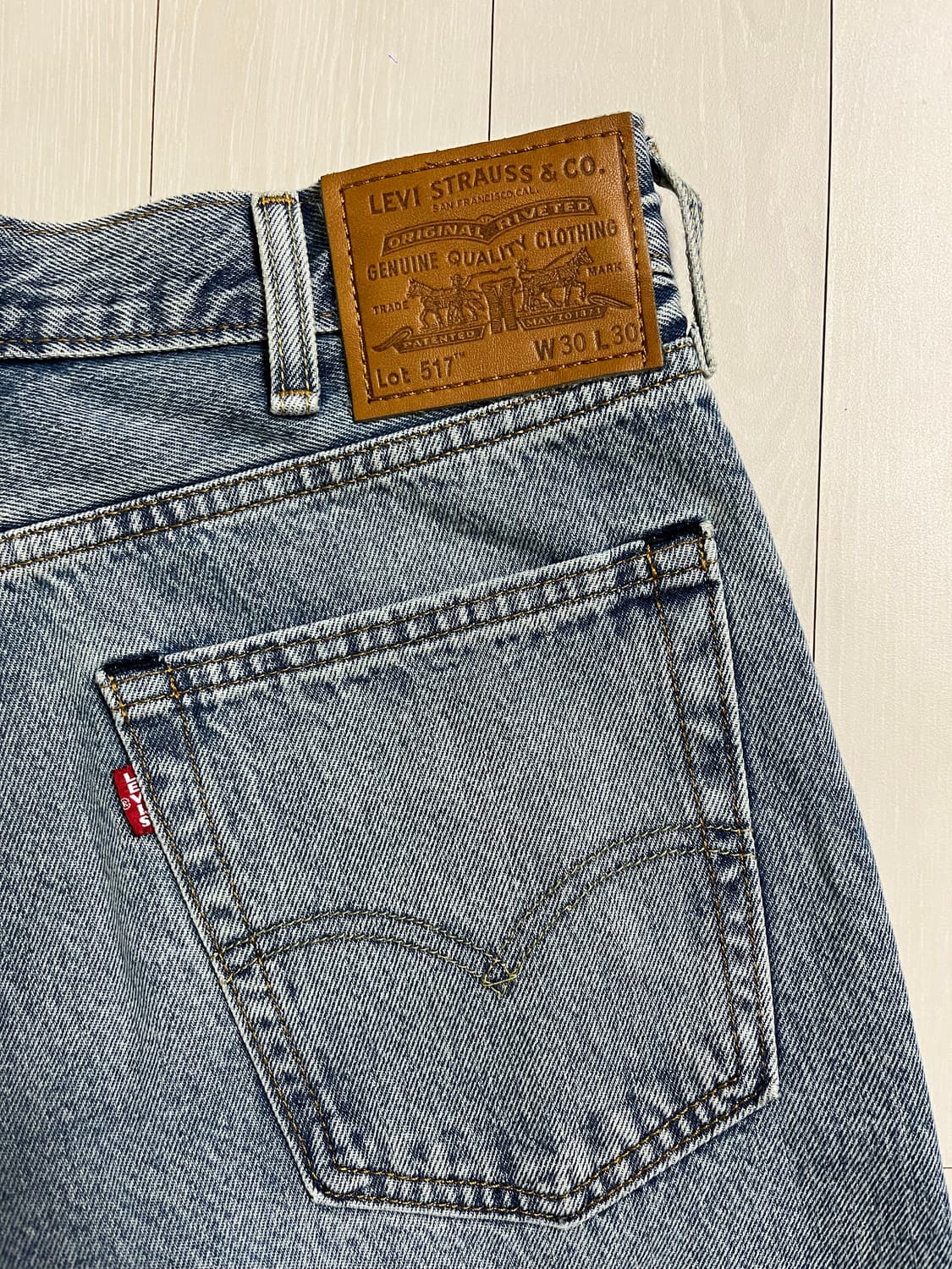 [리바이스] 517 부츠컷 진 _W30 L30(라이트 블루 워싱) 상품이미지9