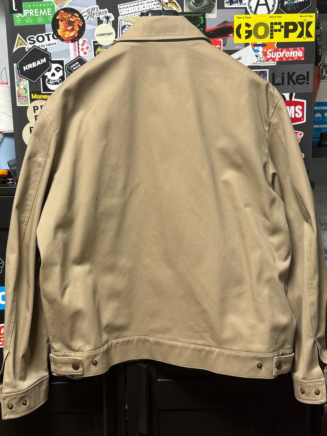 [M] 무신사 스탠다드 헤비웨이트 CP 워크 재킷 베이지 상품이미지4