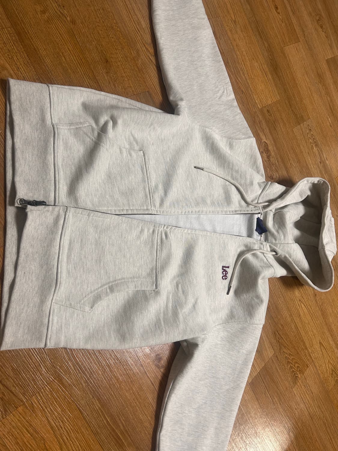 리 후드집업 오트밀 상품이미지1