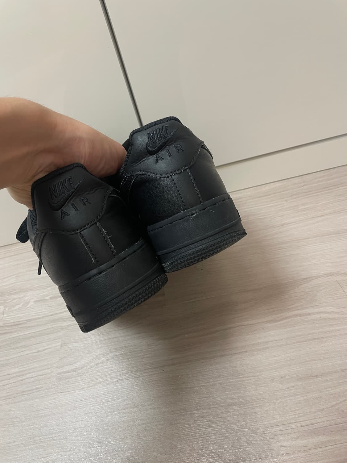 나이키 에어포스 블랙 280 상품이미지3