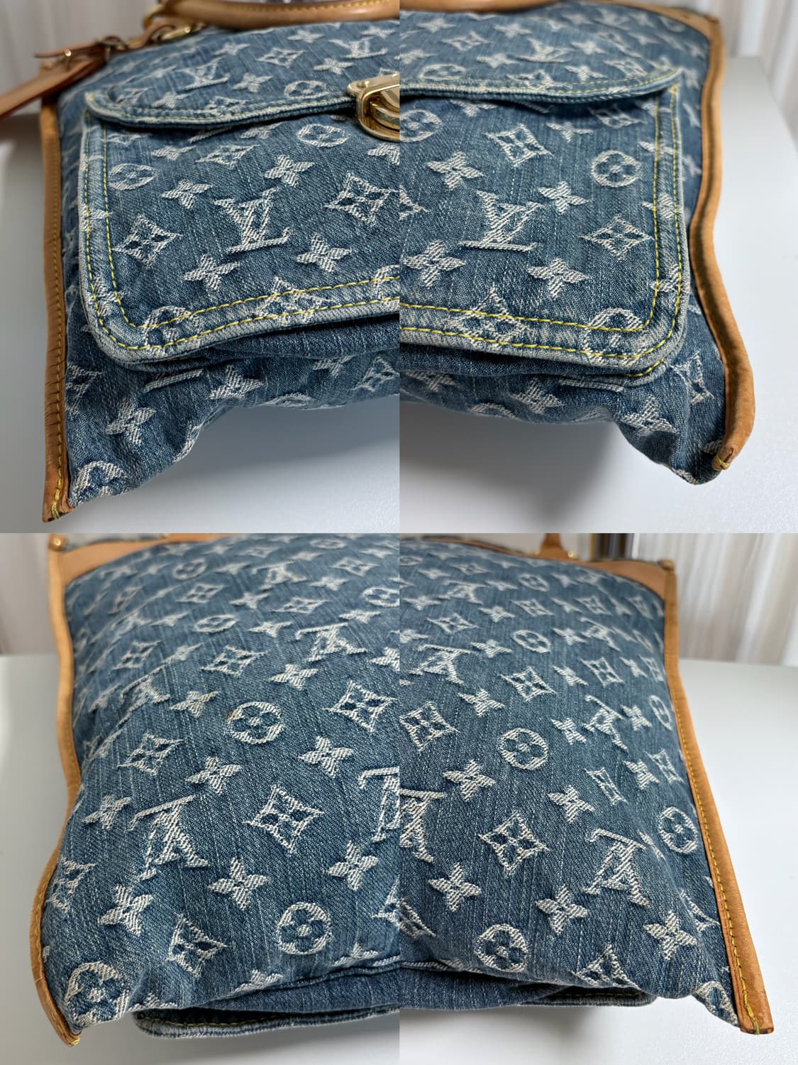 루이비통 데님 삭플라 토트백 상품이미지9