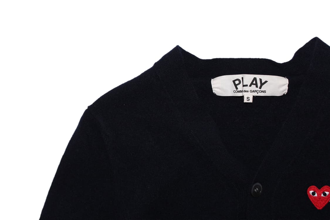 꼼데가르송 더블하트 가디건 상품이미지2