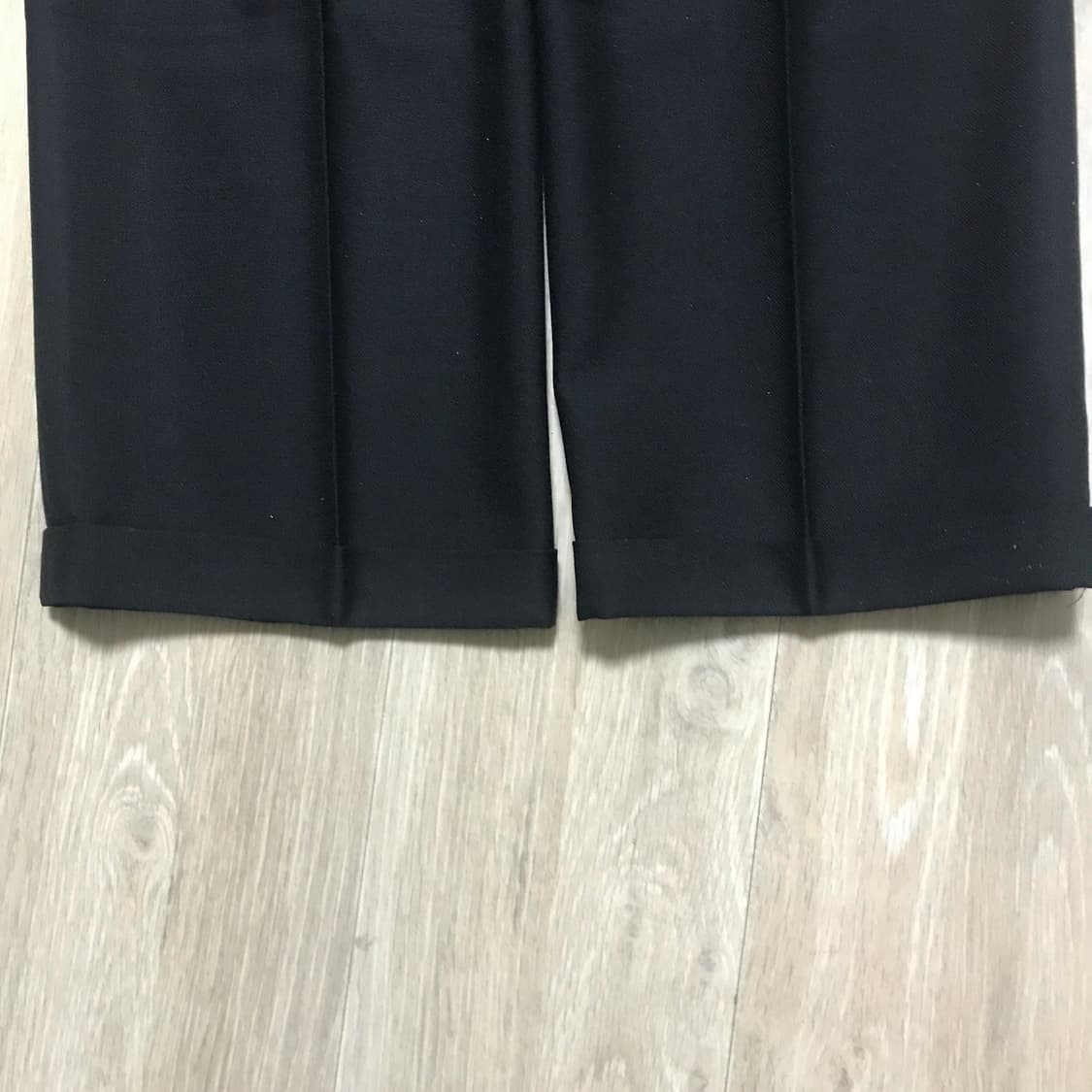 세미 와이드 슬랙스 29사이즈 블랙 상품이미지3