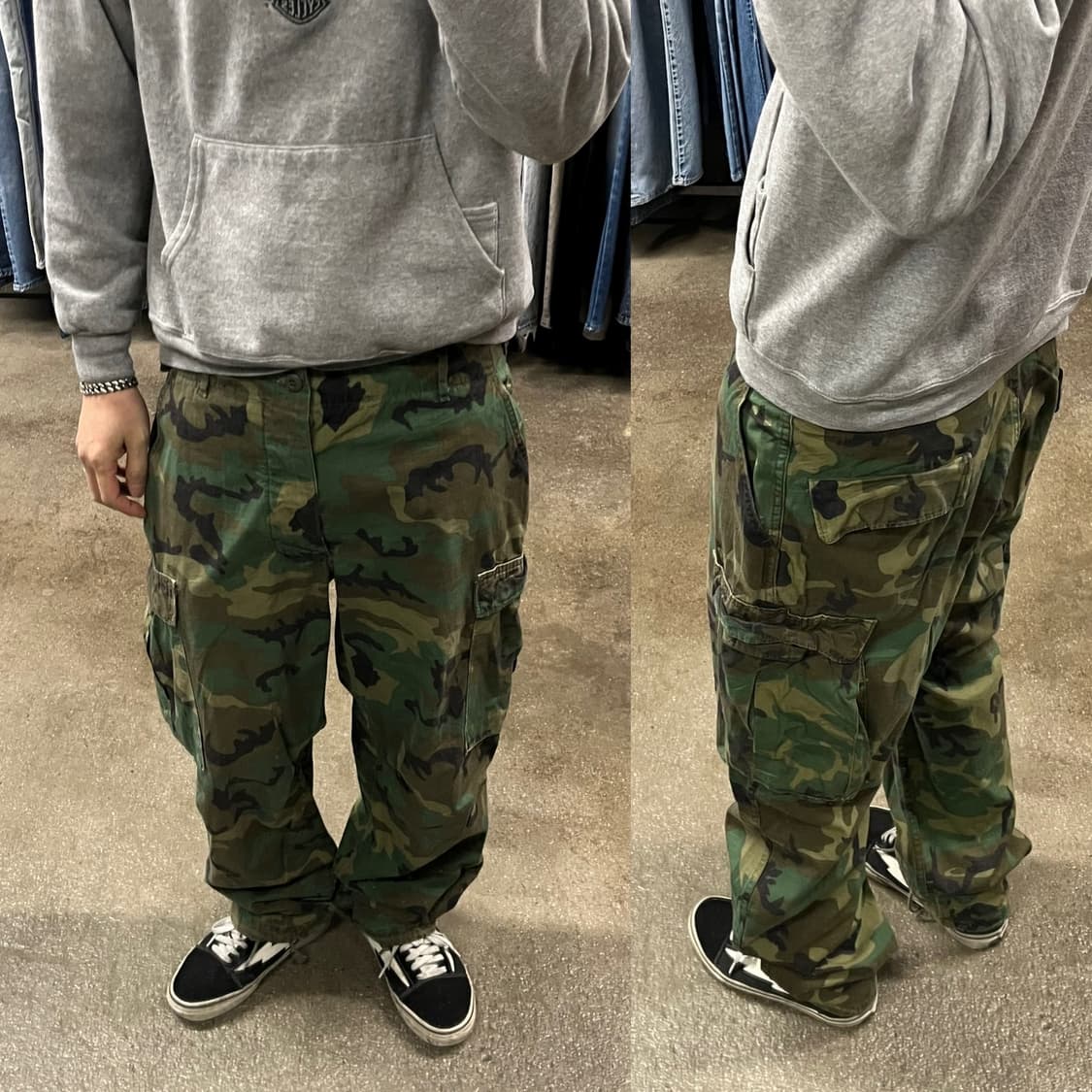 80s 미군 Erdl 밀리터리 팬츠 (M/R) 상품이미지7