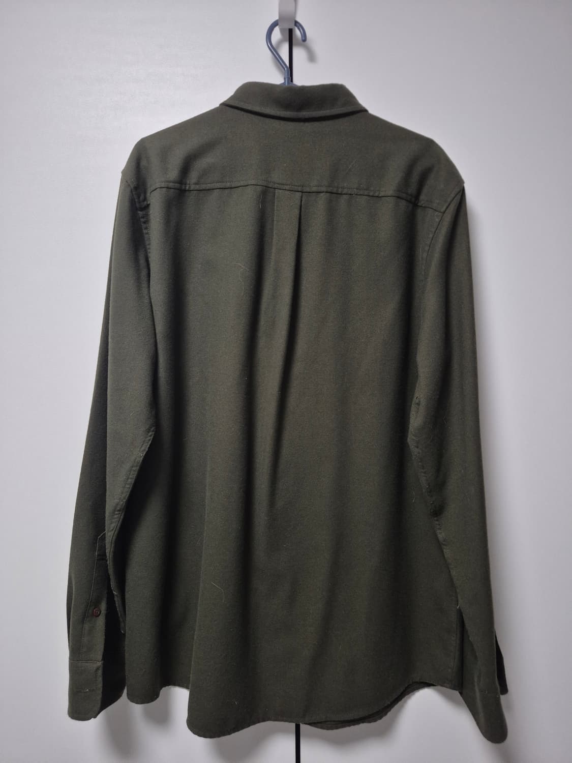 빈폴 셔츠 남성용 긴팔 카키색 남성 105사이즈 상품이미지3