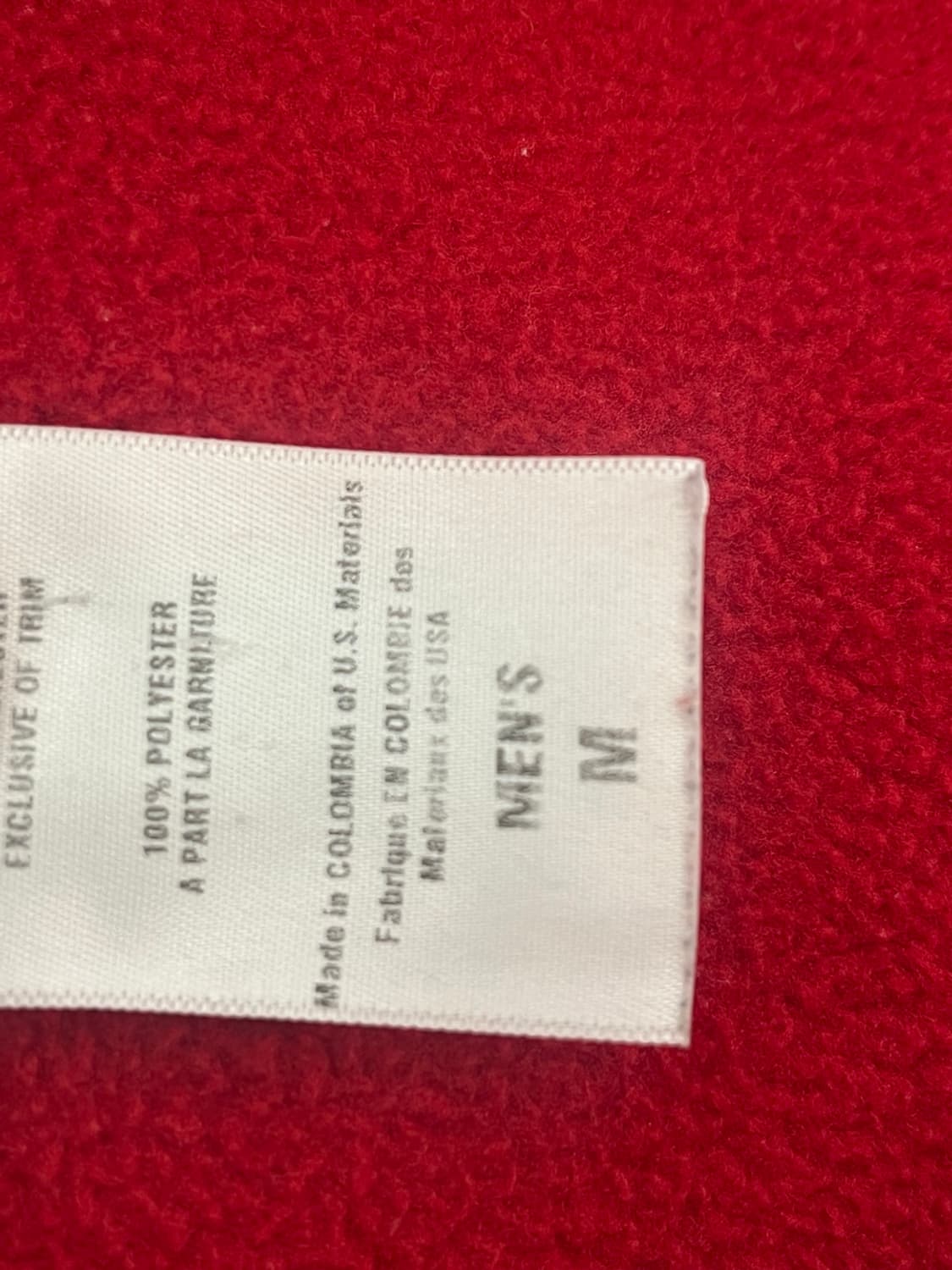 파타고니아 usa 신칠라 레드/그레이 플리스 후리스 아노락 맨투맨  상품이미지6