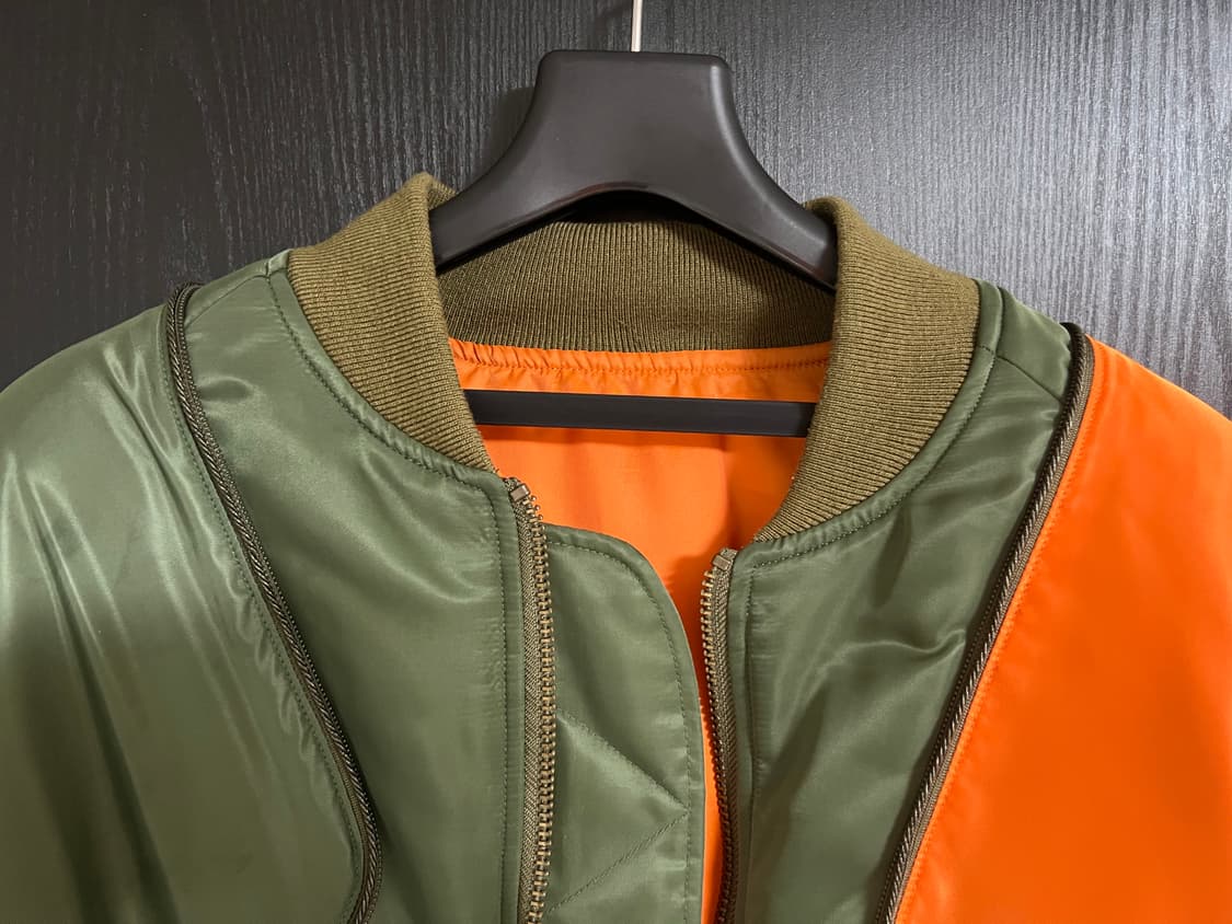 캐피탈 KAPITAL MA-1 나일론 샴보머 상품이미지6