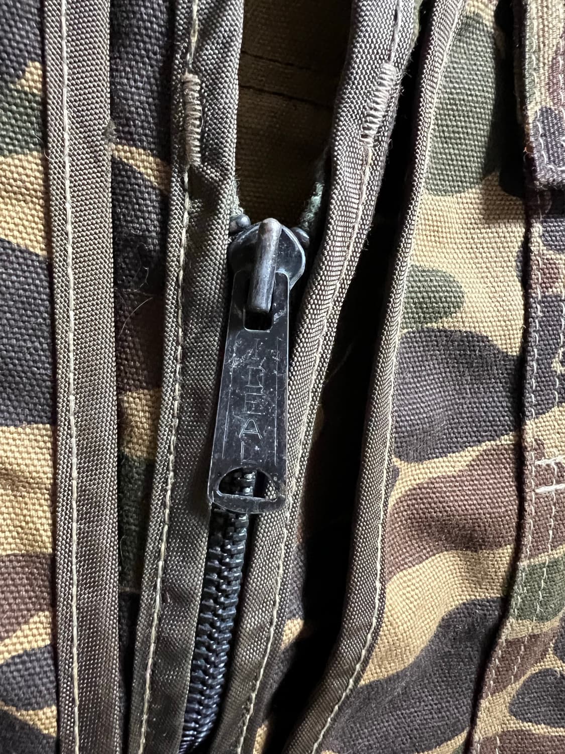 빈티지 80s 칼하트 덕 카모 퀼팅 베스트 상품이미지5