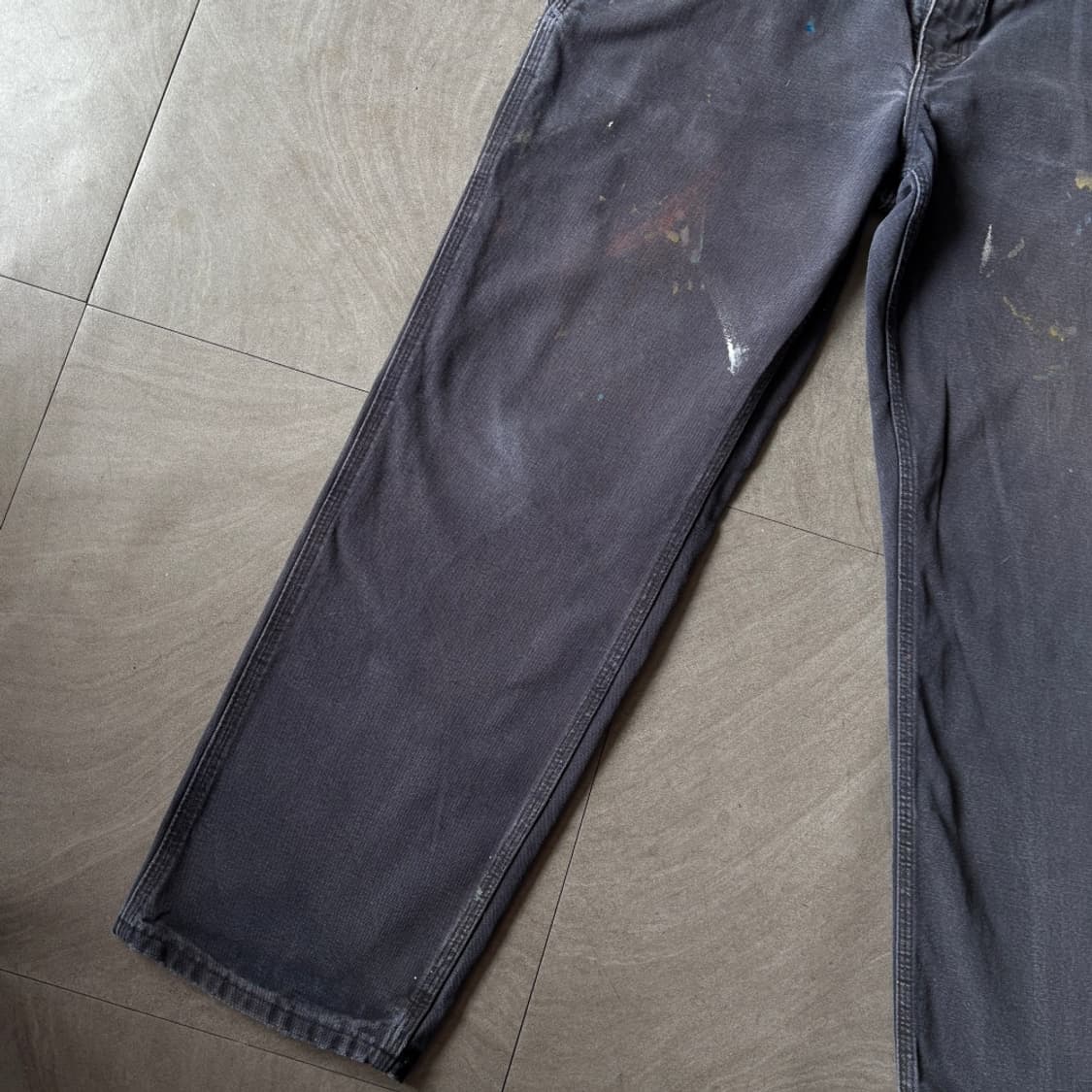 칼하트 정품 오리지널 미드나잇 싱글니 카펜터 팬츠 상품이미지8