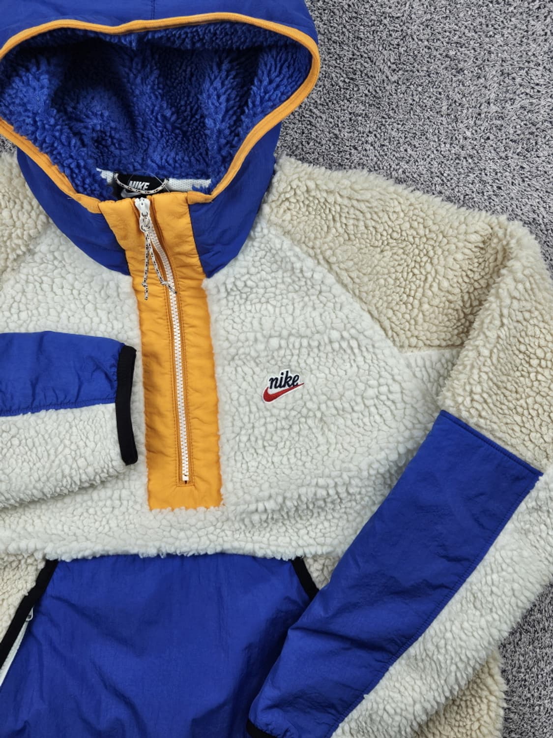 나이키 헤리티지 쉐르파 플리스 아노락 집업 ( L ) / 10160 상품이미지6