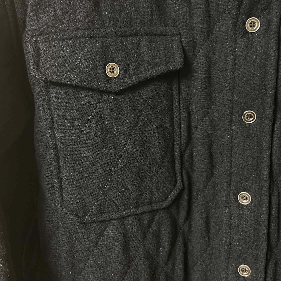 오메르타 퀼팅 셔켓 Omerta shirt jacket 상품이미지4