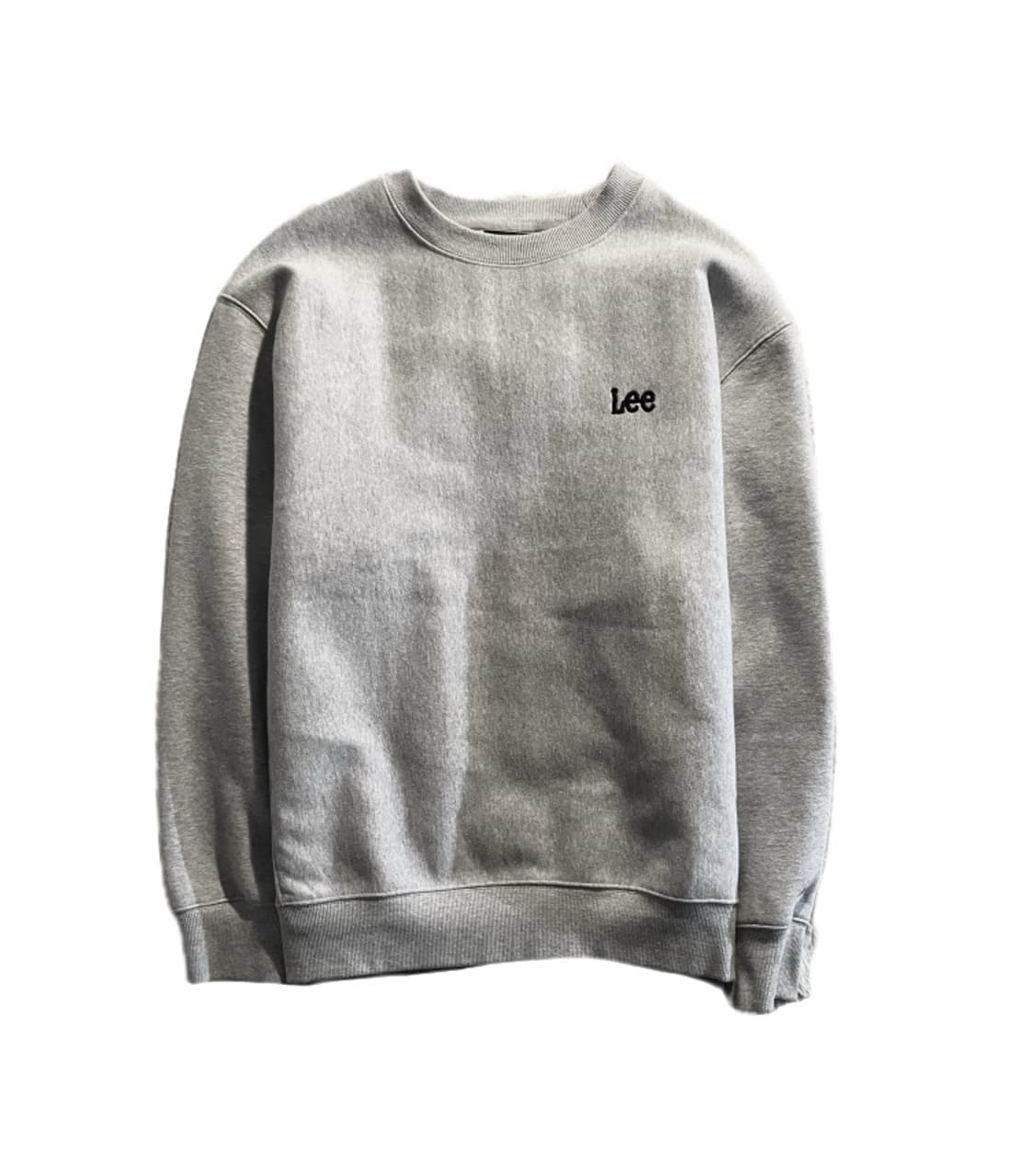 리 기모 맨투맨 그레이 상품이미지1