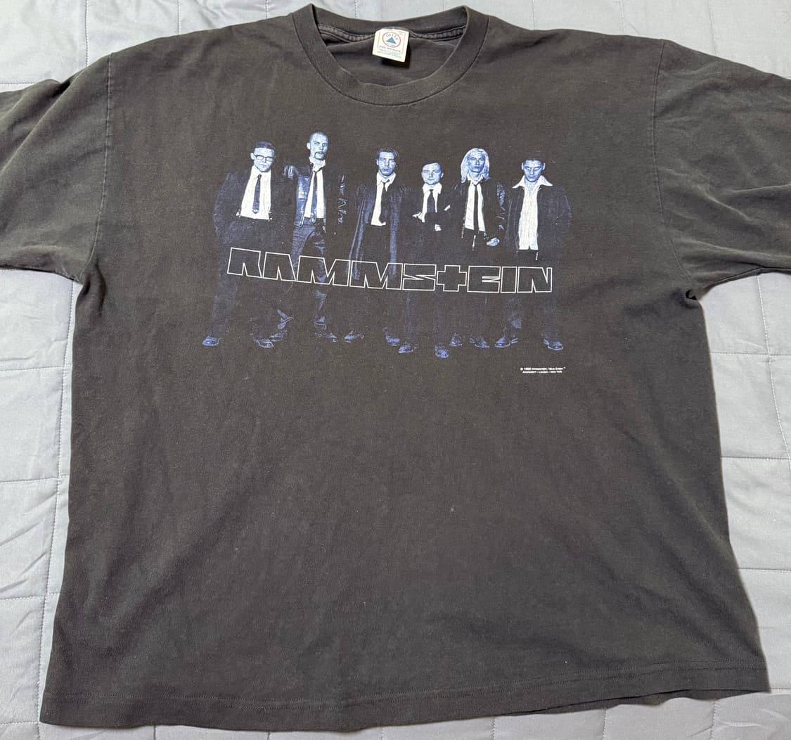 90s 람슈타인 티셔츠 XL 상품이미지2
