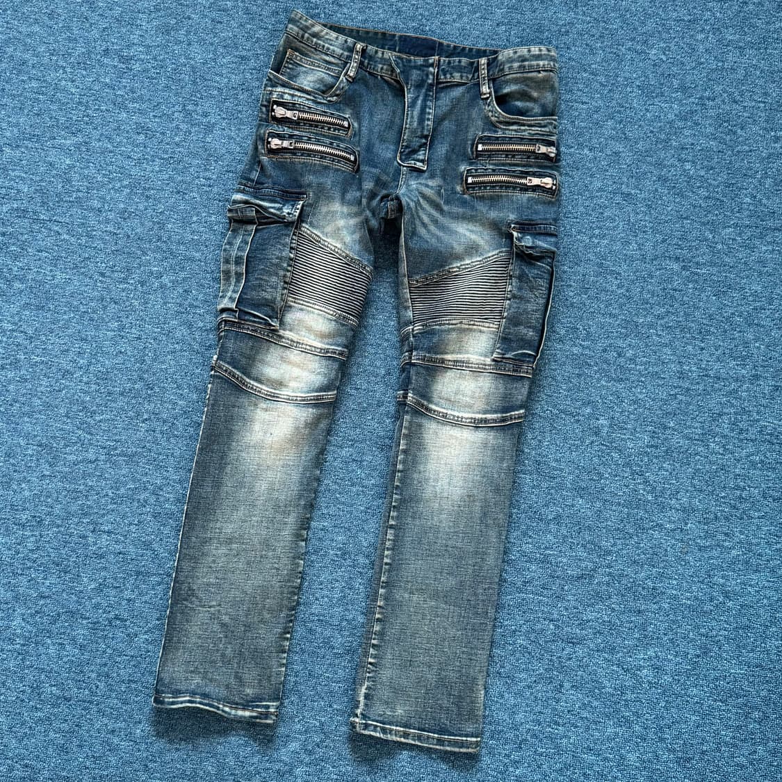 발망 데님 바이커진 상품이미지2